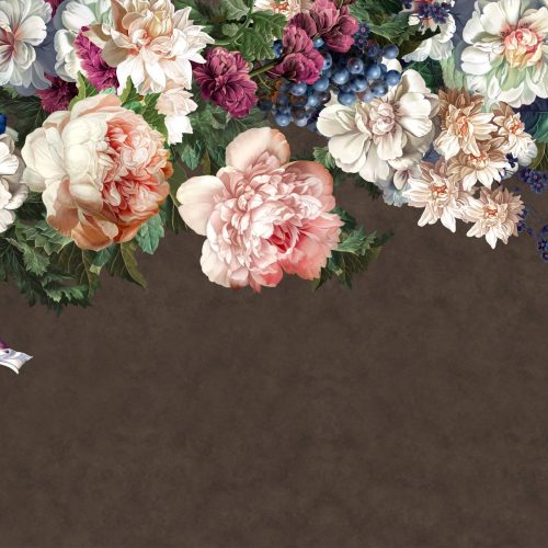 Renkli Buket Duvar Kağıdı W6653