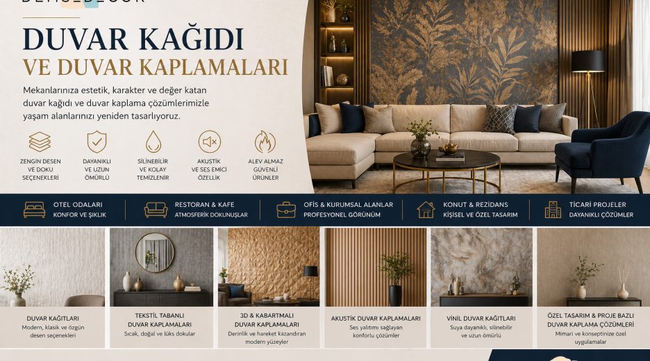 Duvar Kağıdı ve Duvar Kaplamaları