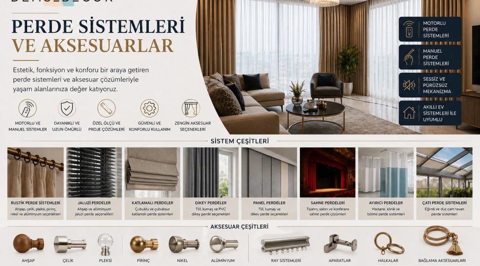 Perde Sistemleri ve Aksesuarlar