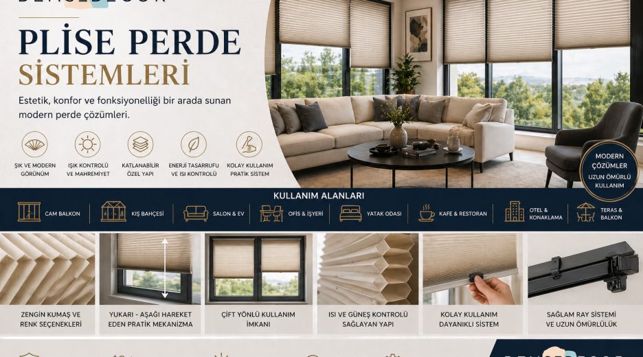 Plise Perde Sistemleri